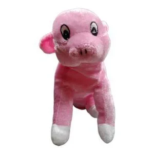 National Prize and Toy Pink Pig Plush Stuffed Animal